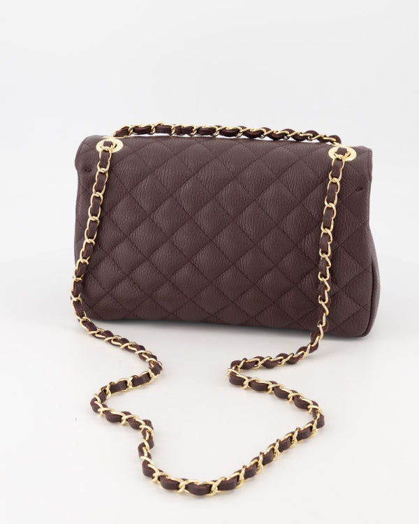 Audrey Medium Crossbody Tas - Bordeaux