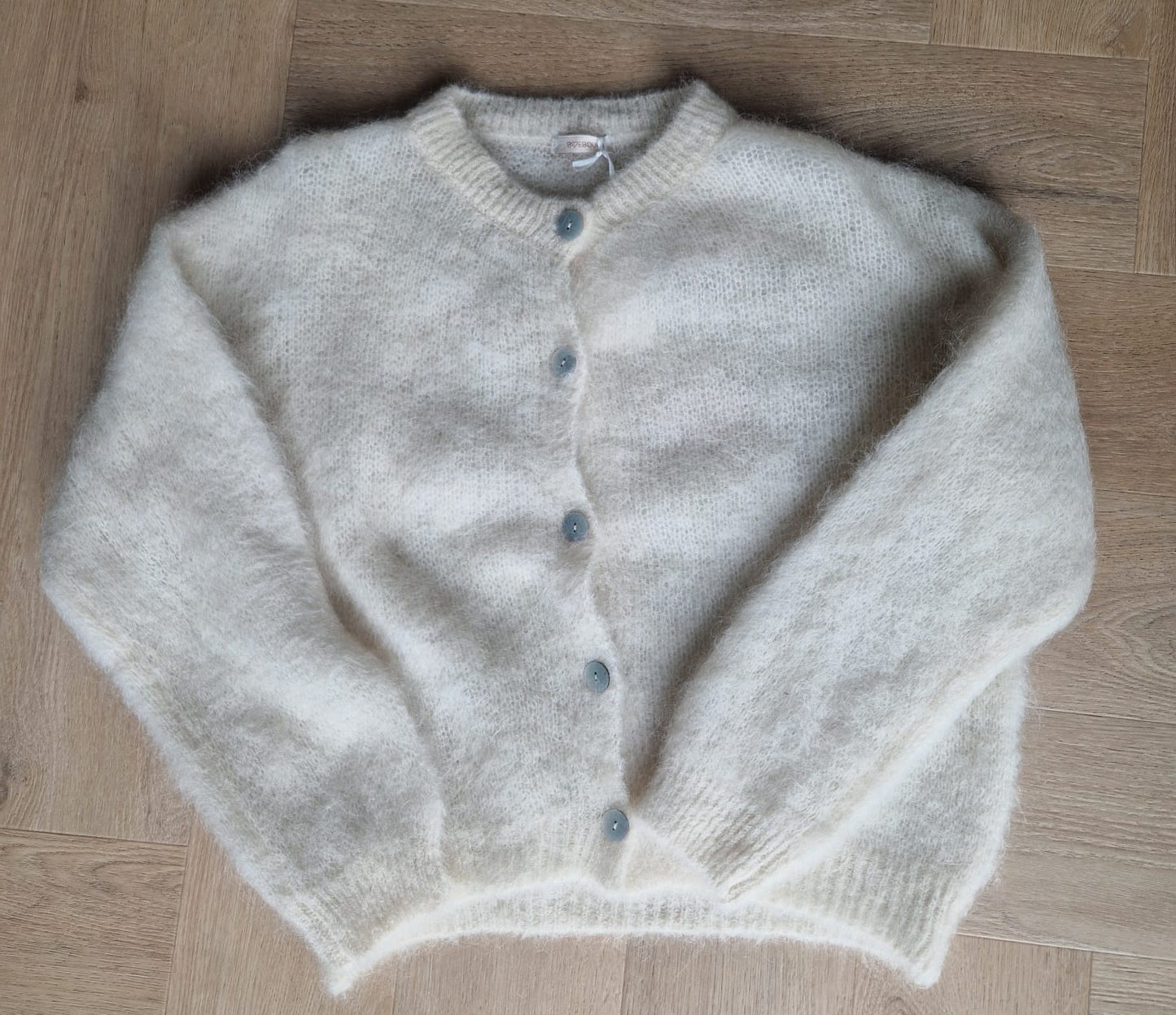 Boebou Mohair Vest – Wit