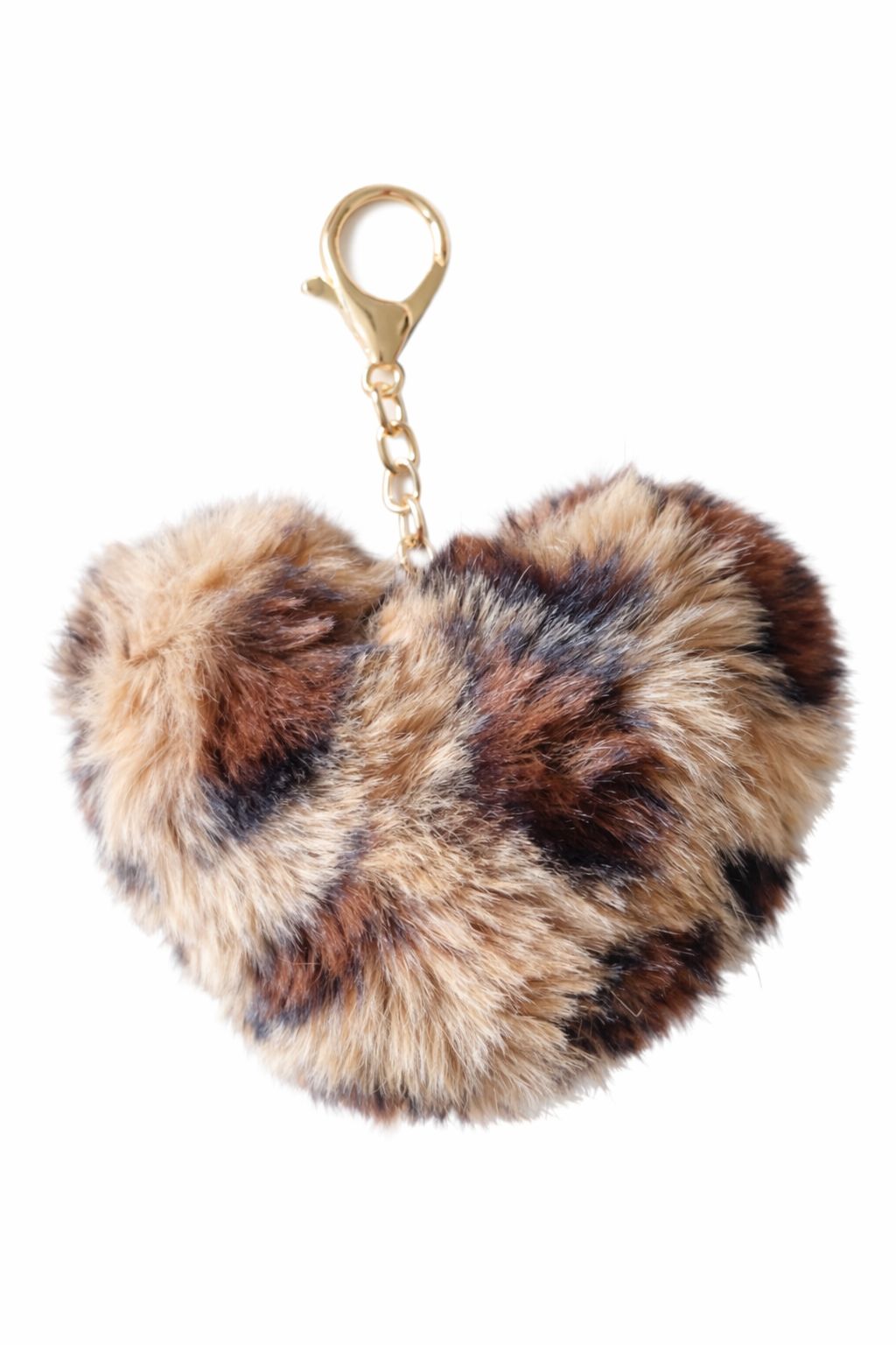 Sleutelhanger / Tashanger Fluffy Leopard