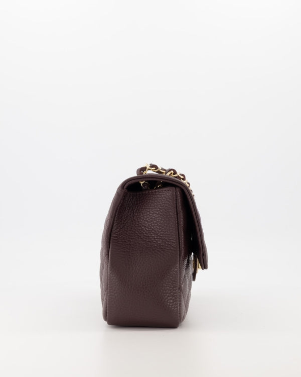Audrey Medium Crossbody Tas - Bordeaux