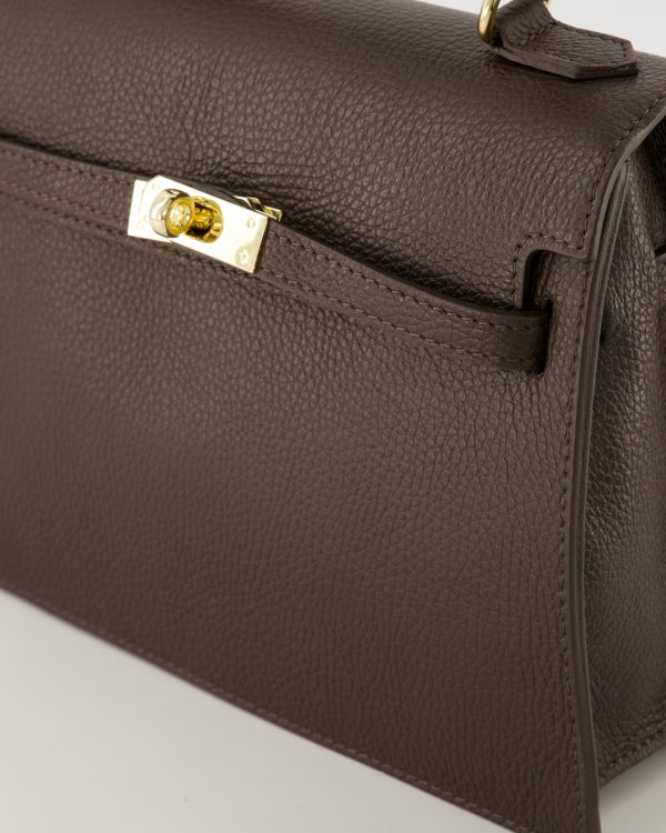 Helene Handtas – Donkerbruin