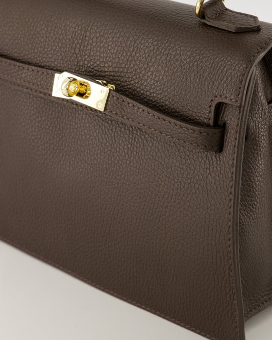 Helene Handtas – Donkerbruin