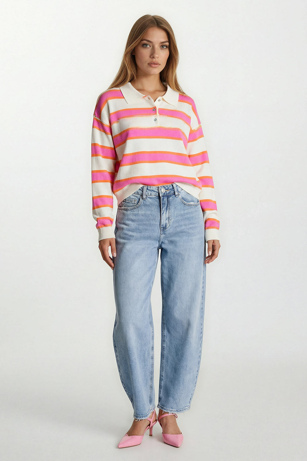 Jeans Ballon – Denim Blue