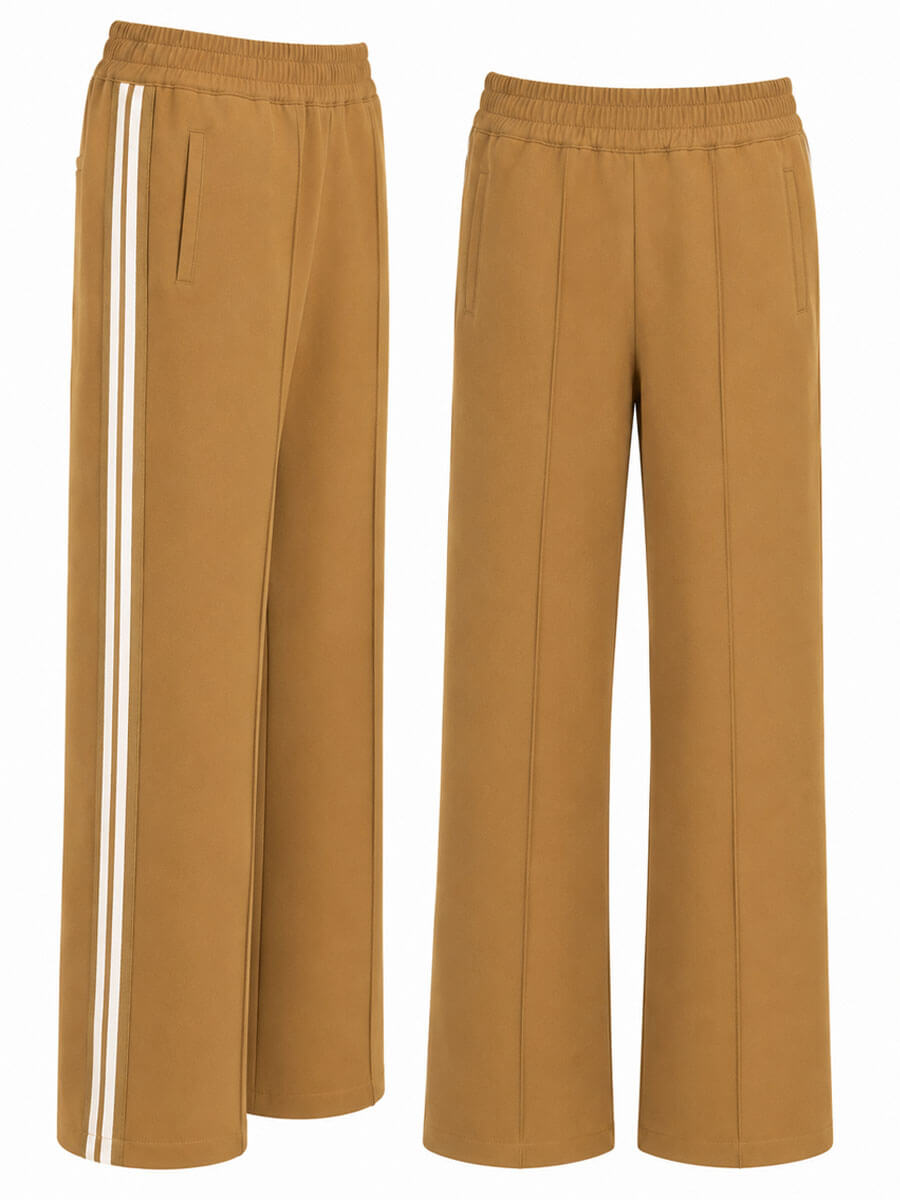 Broek groen streep