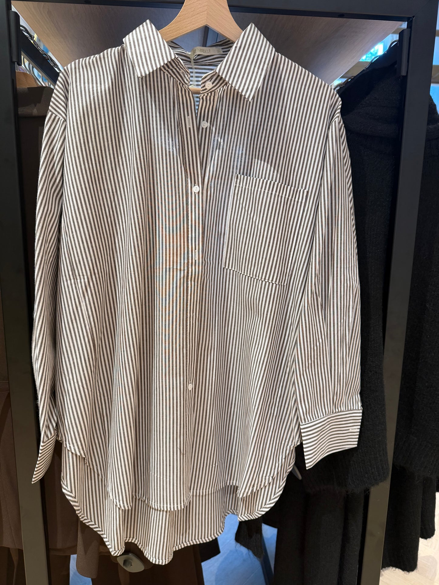 Blouse krijtstreep