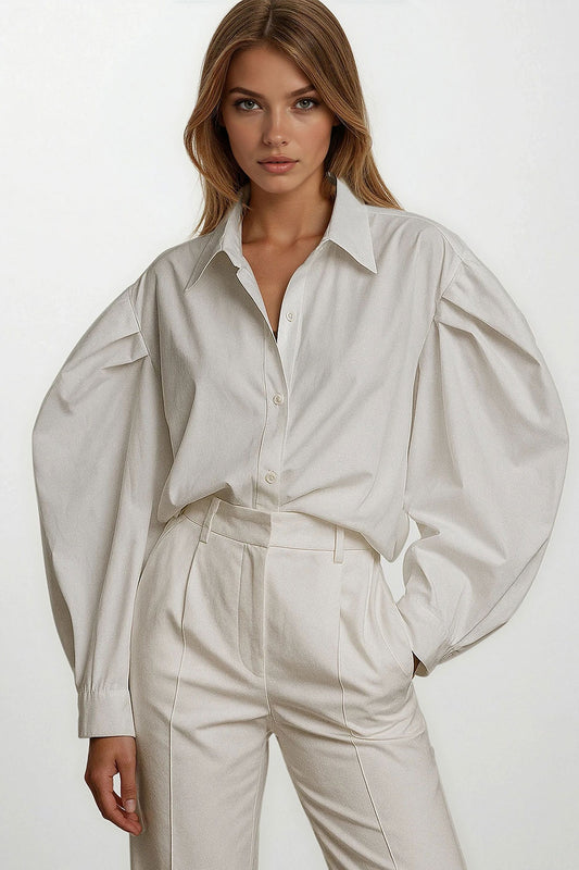 Blouse oversized wit