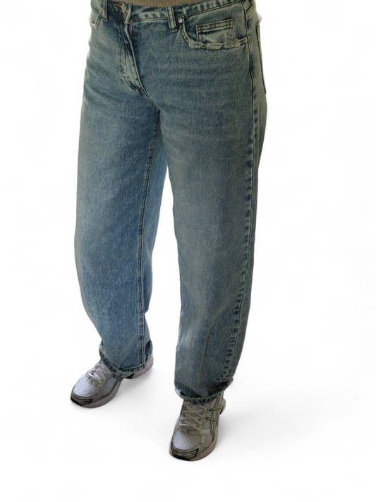 Jeans Ballon – Denim Blue